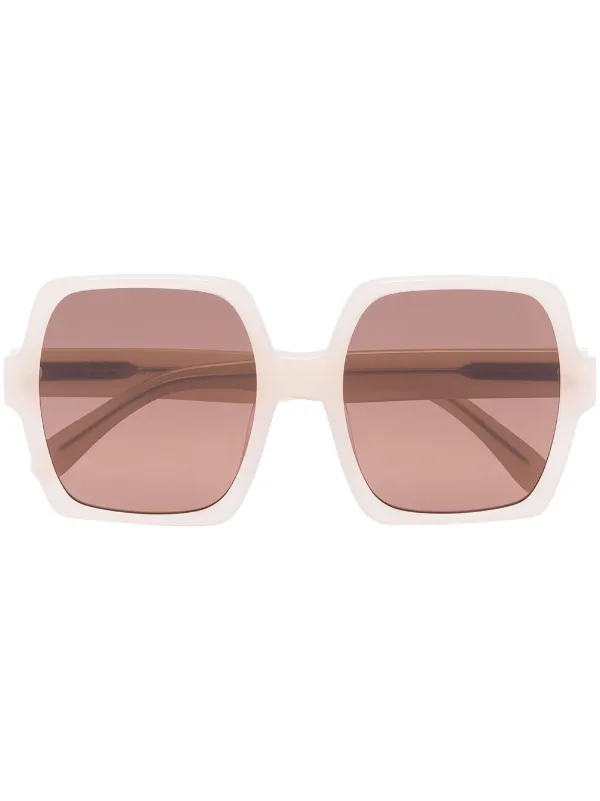 Karen Wazen Lunettes De Soleil à Monture Oversize - Farfetch