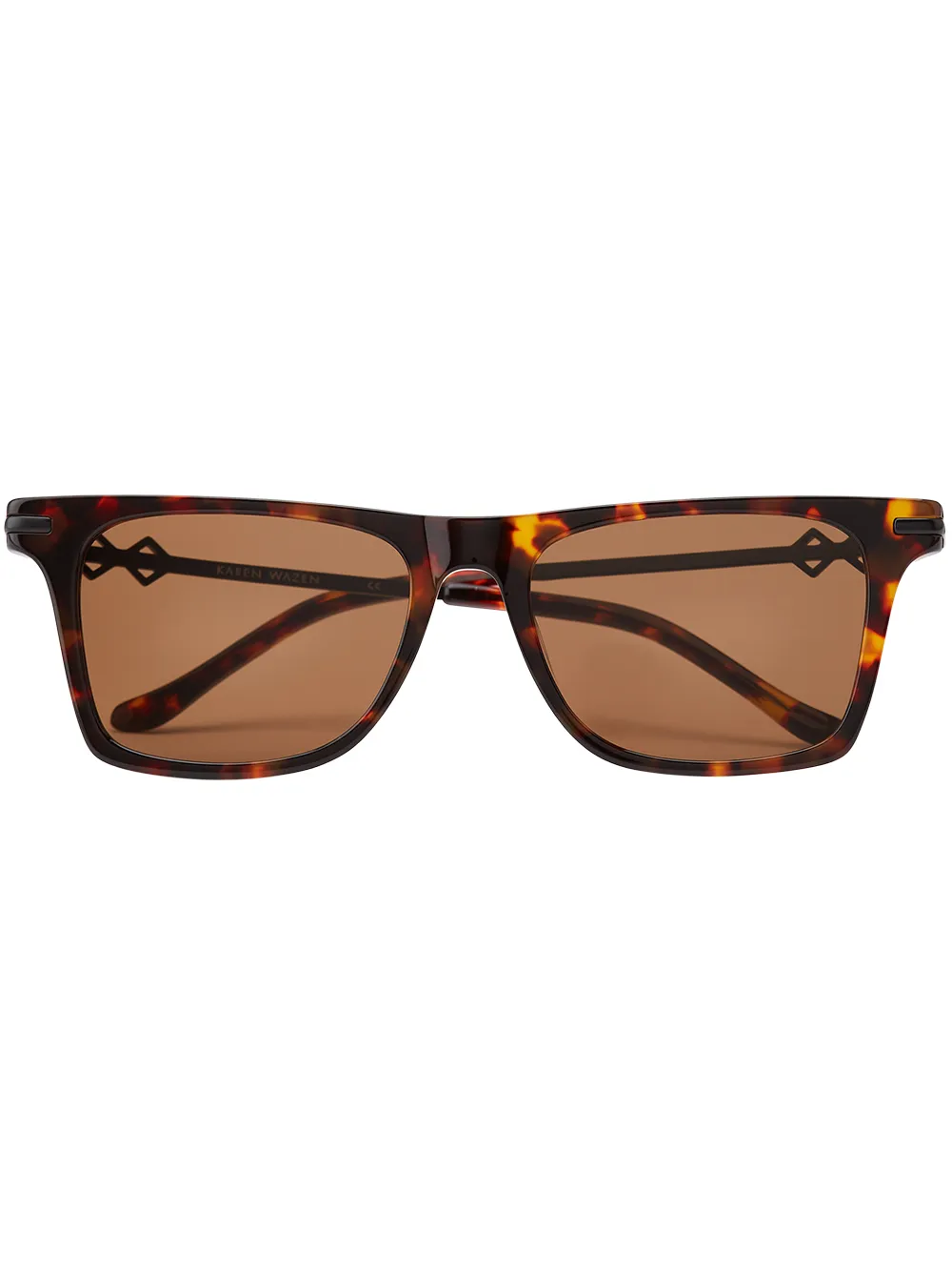 Image 1 of Karen Wazen square-frame tinted sunglasses