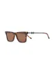 Image 2 of Karen Wazen square-frame tinted sunglasses