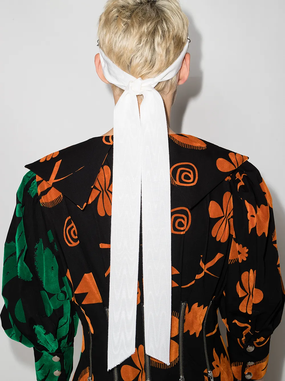 Image 2 of Gigi Burris Millinery Amelia draped-detail headband