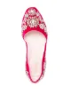 Giambattista Valli crystal-embellished ballerina shoes