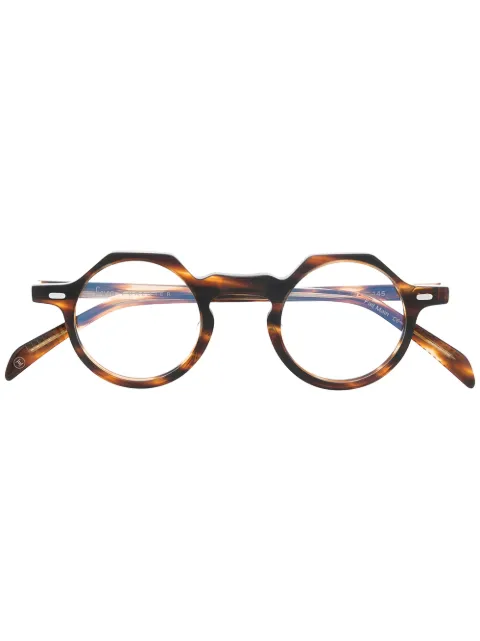 Lesca Yoga round frame glasses 