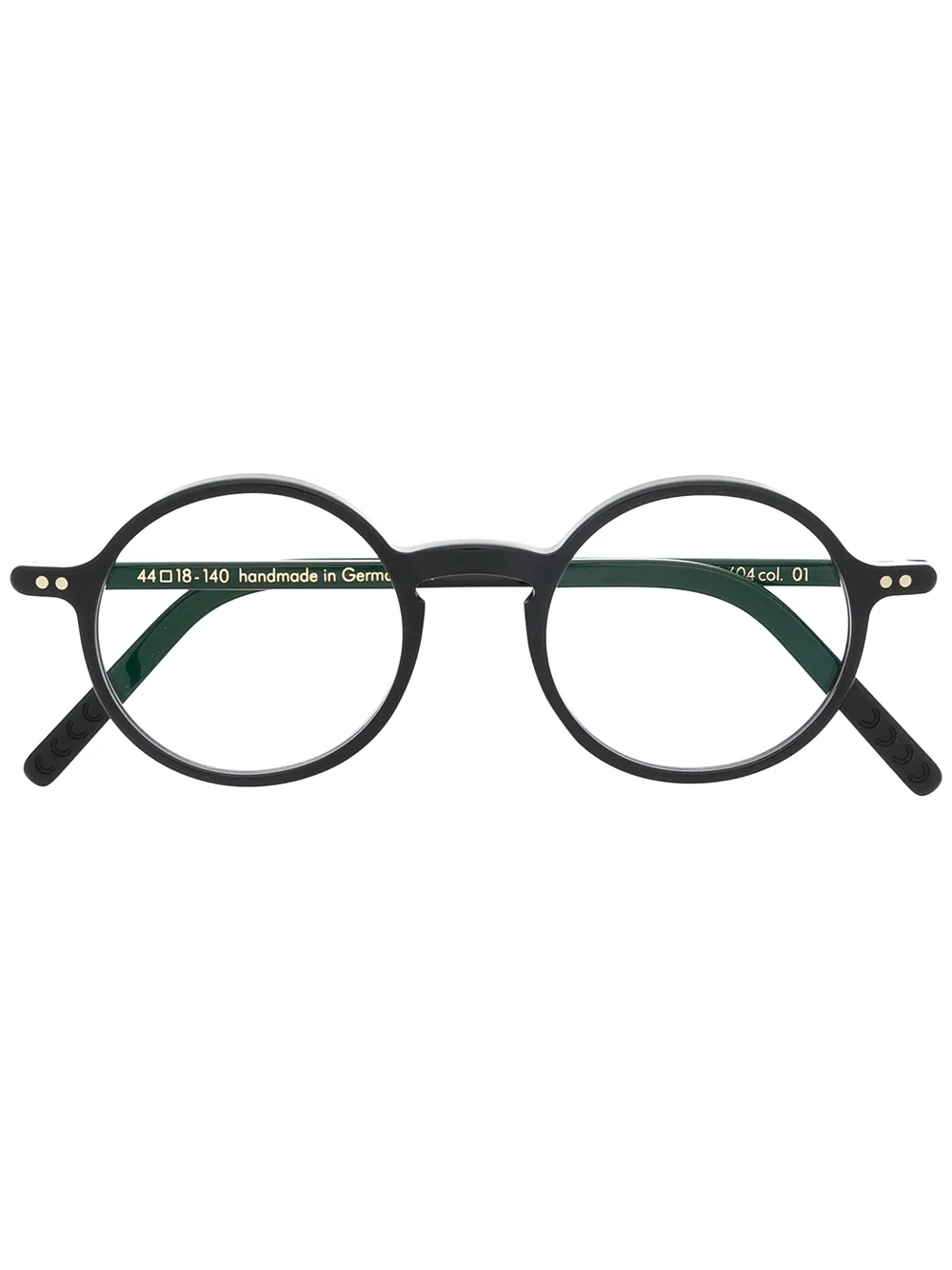 

Lunor lentes con armazón redonda - Negro