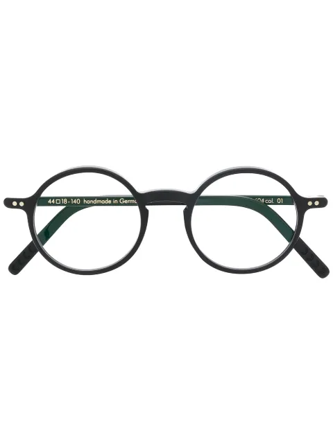 Lunor round frame glasses 