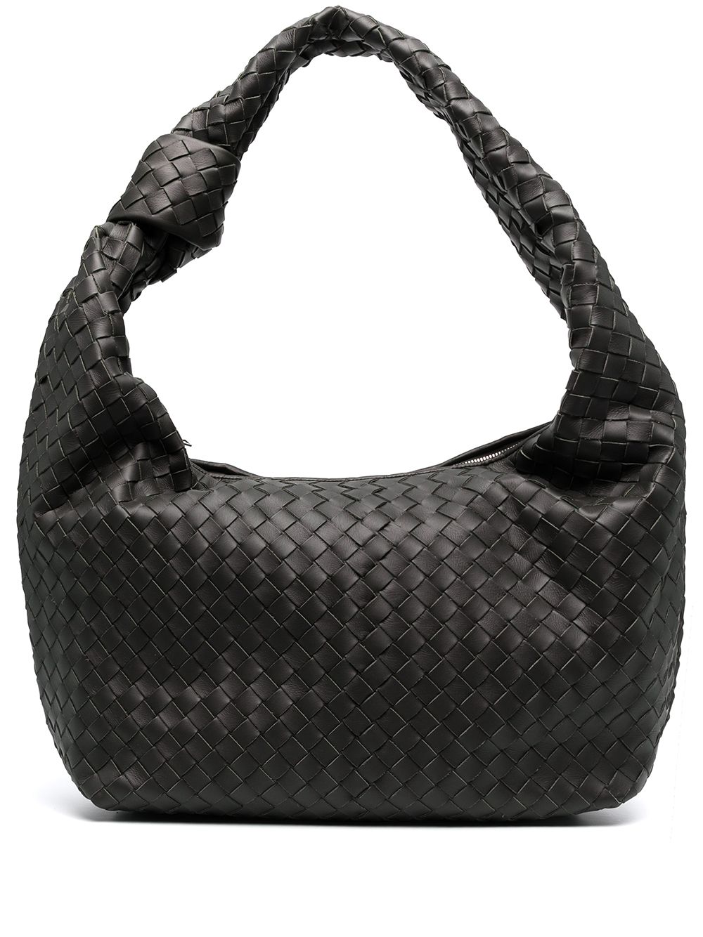фото Bottega veneta сумка на плечо с плетением intrecciato