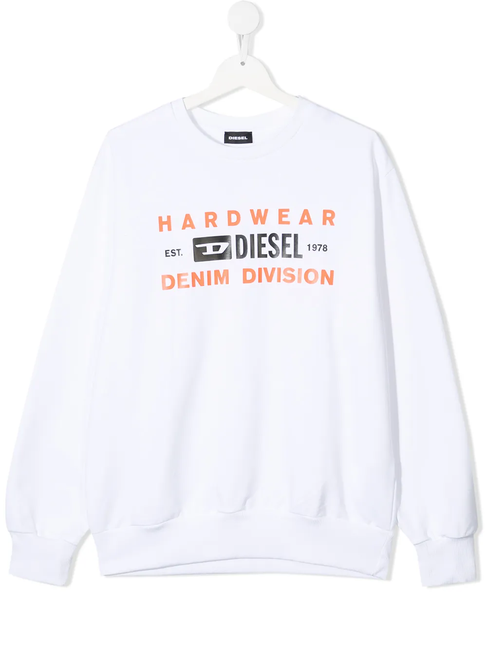 фото Diesel kids толстовка с логотипом