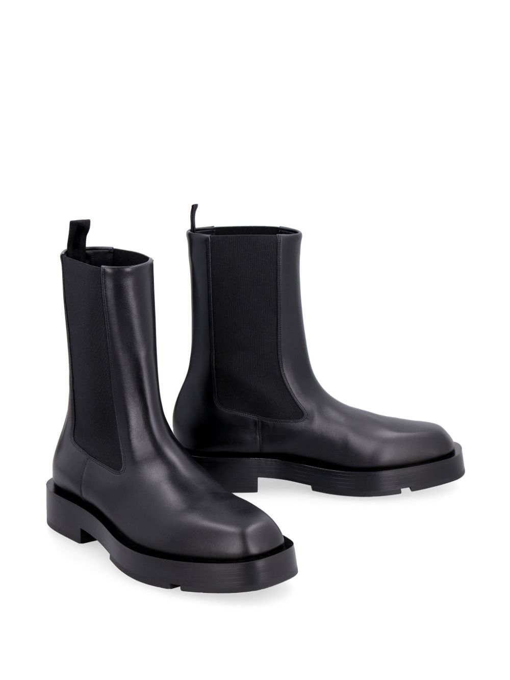 chunky sole Chelsea boots