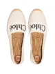 Chloé Espadrilles mit Logo-Prägung