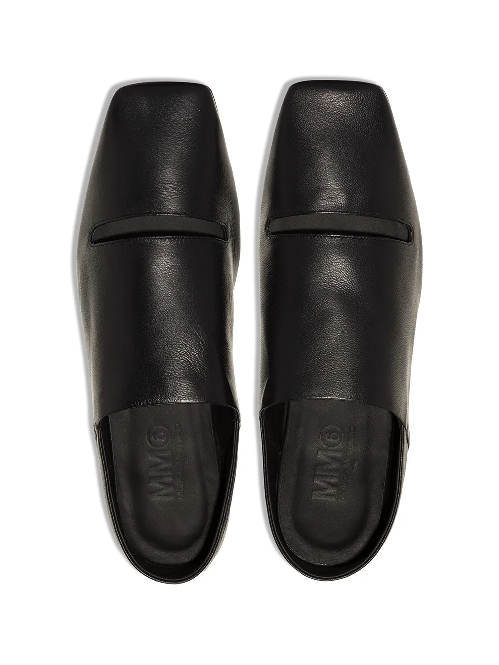 фото Mm6 maison margiela балетки с квадратным носком