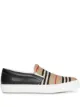 Image 1 of Burberry Icon-stripe slip-on sneakers