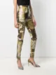 Versace Barocco-print skinny trousers
