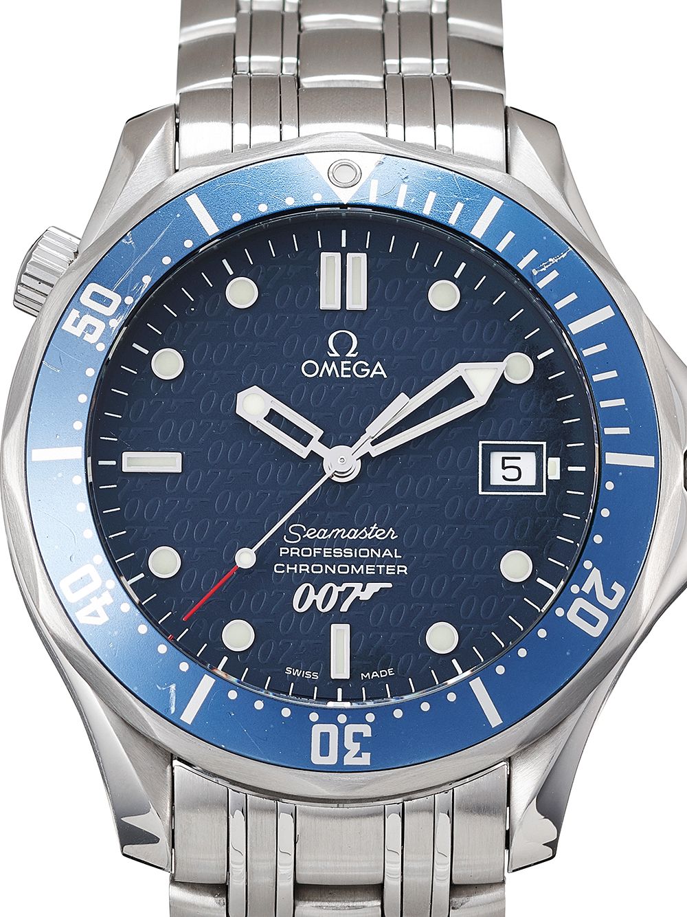 фото Omega наручные часы seamaster professional 007 ltd. pre-owned 41.5 мм