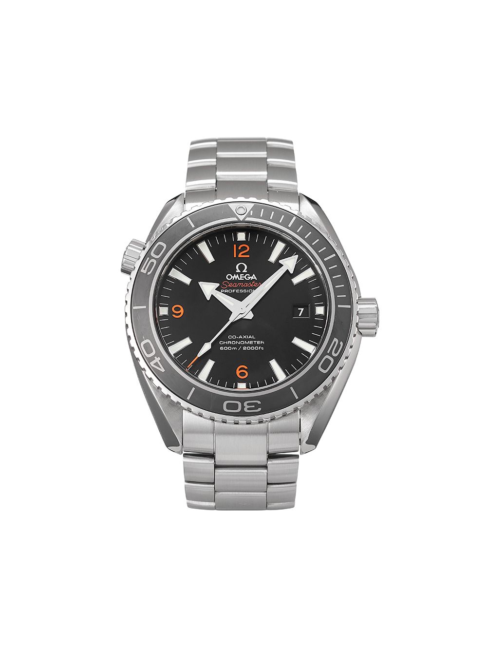 фото Omega наручные часы seamaster planet ocean pre-owned 45.5 мм 2008-го года