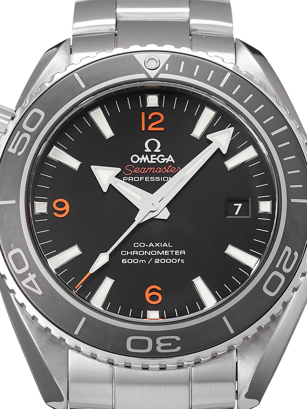 фото Omega наручные часы seamaster planet ocean pre-owned 45.5 мм 2008-го года