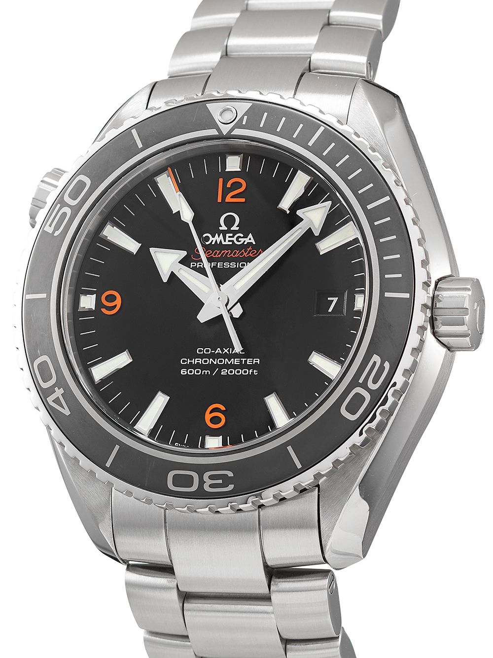 фото Omega наручные часы seamaster planet ocean pre-owned 45.5 мм 2008-го года