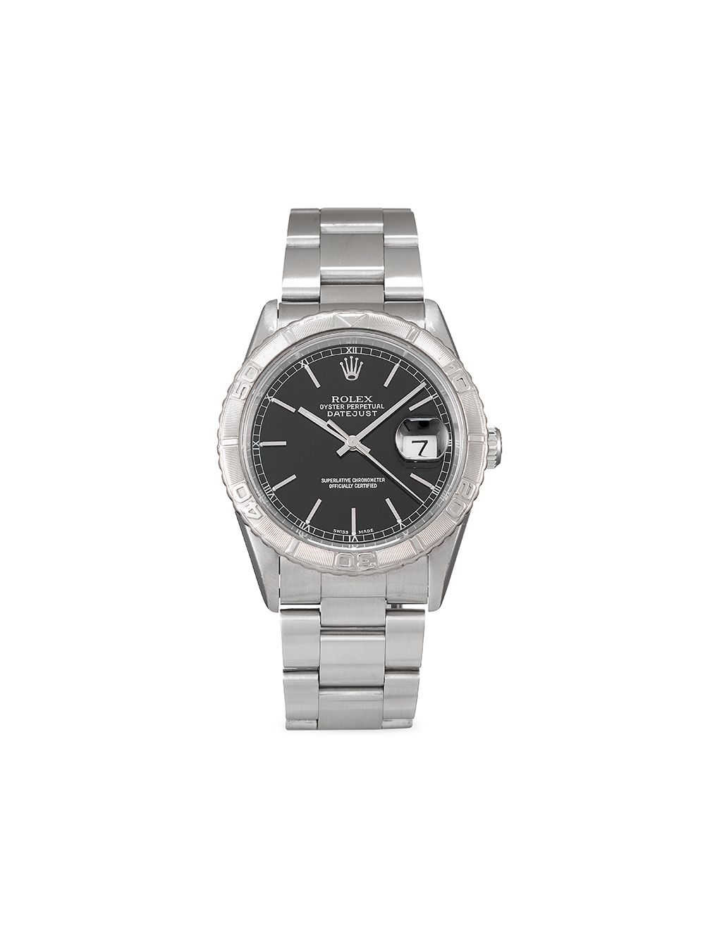 фото Rolex наручные часы datejust turn-o-graph pre-owned 36 мм 2003-го года
