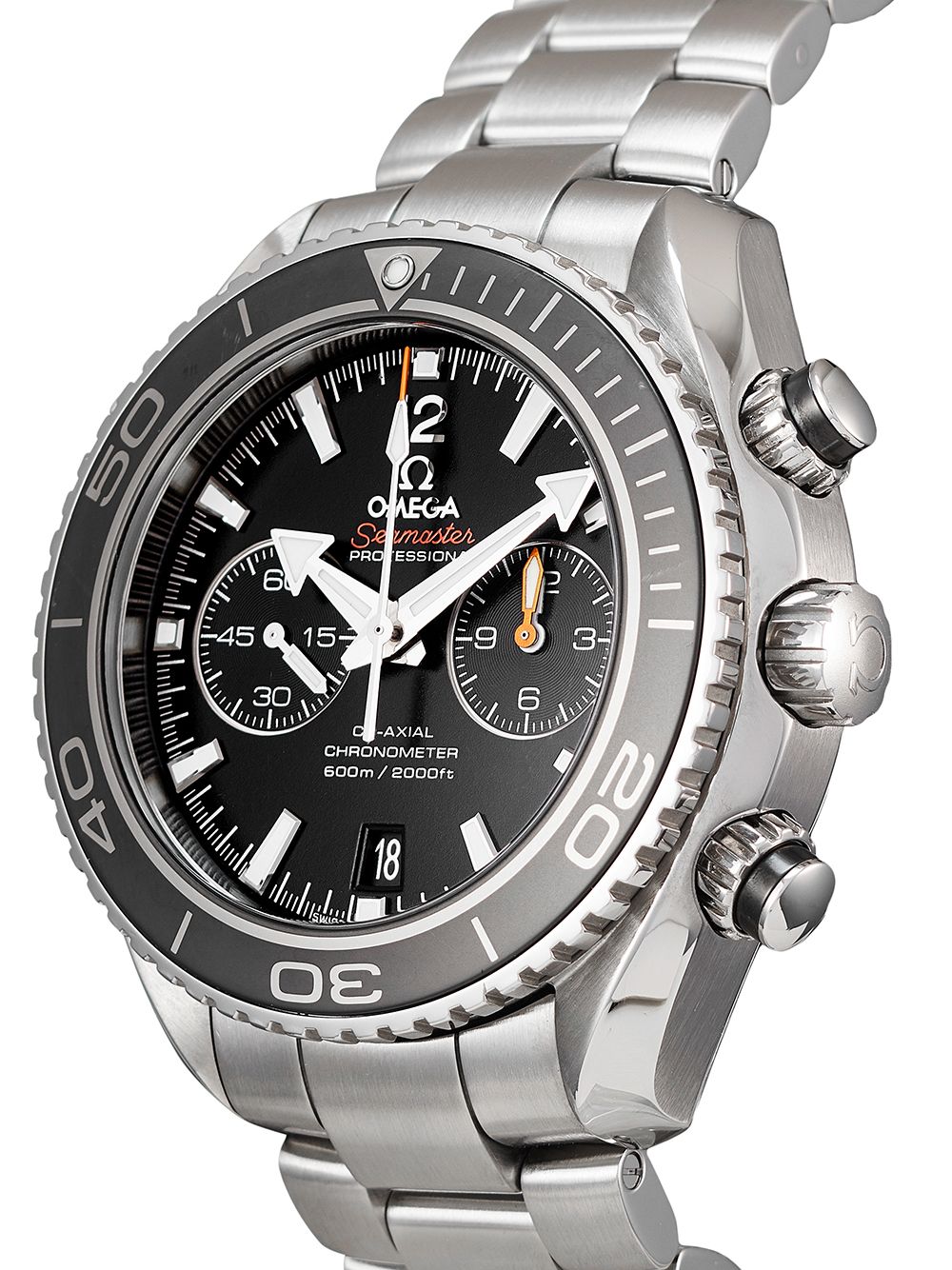 фото Omega наручные часы seamaster planet ocean 600m pre-owned 45.5 мм 2013-го года