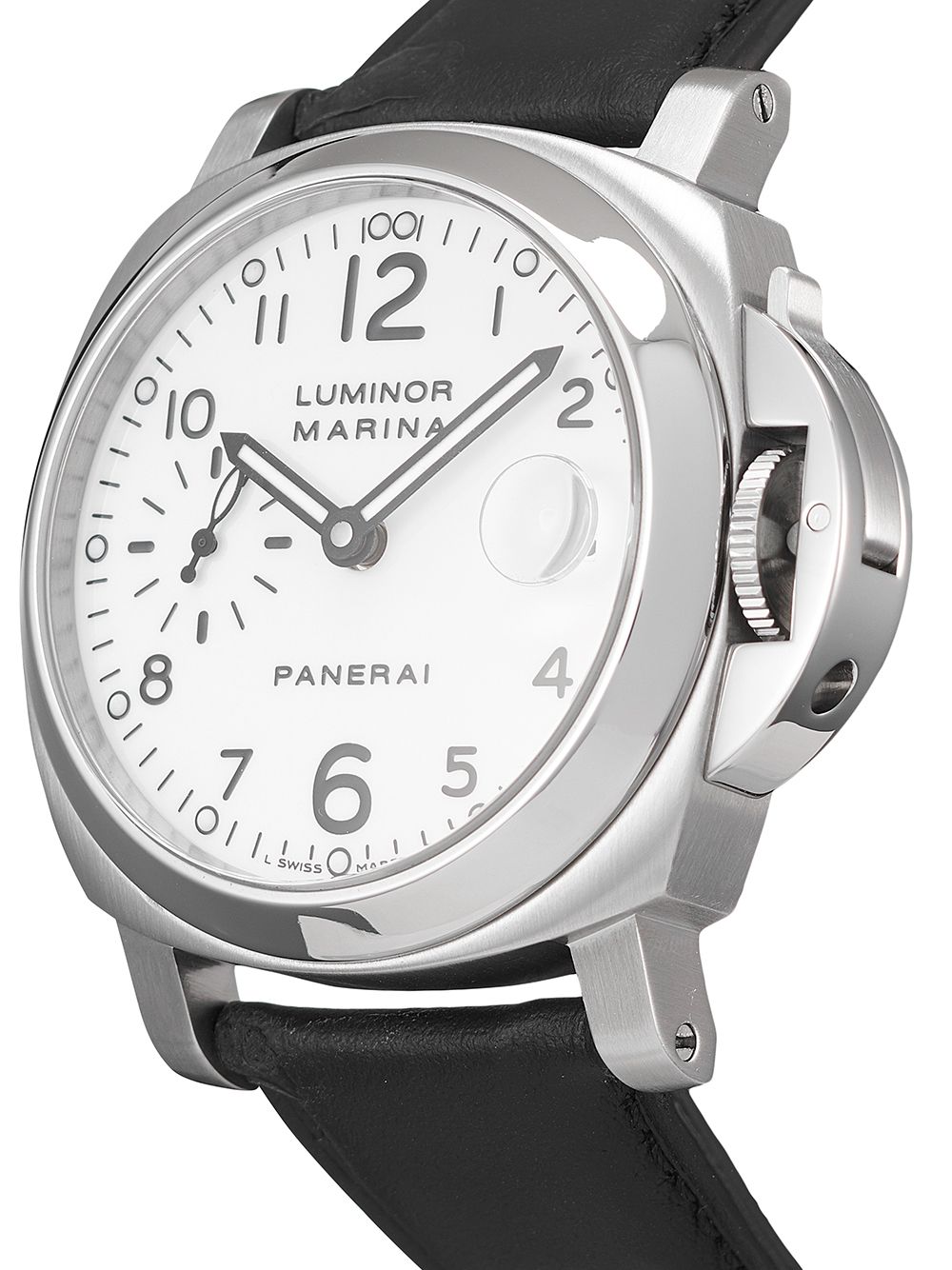 фото Panerai наручные часы luminor marino pre-owned 40 мм 2005-го года