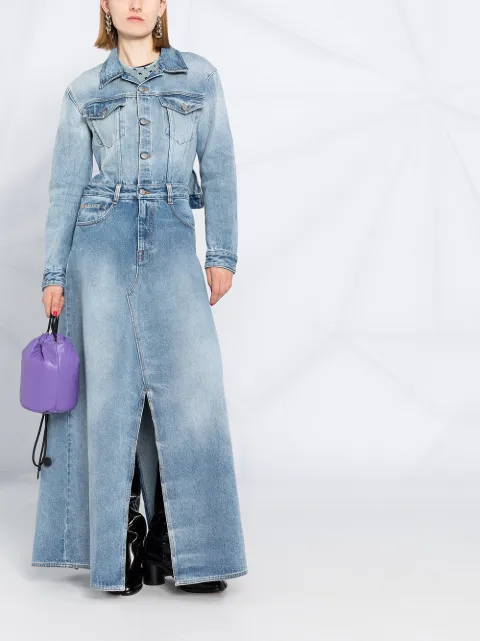 MM6 Maison Margiela Long Denim Dress 