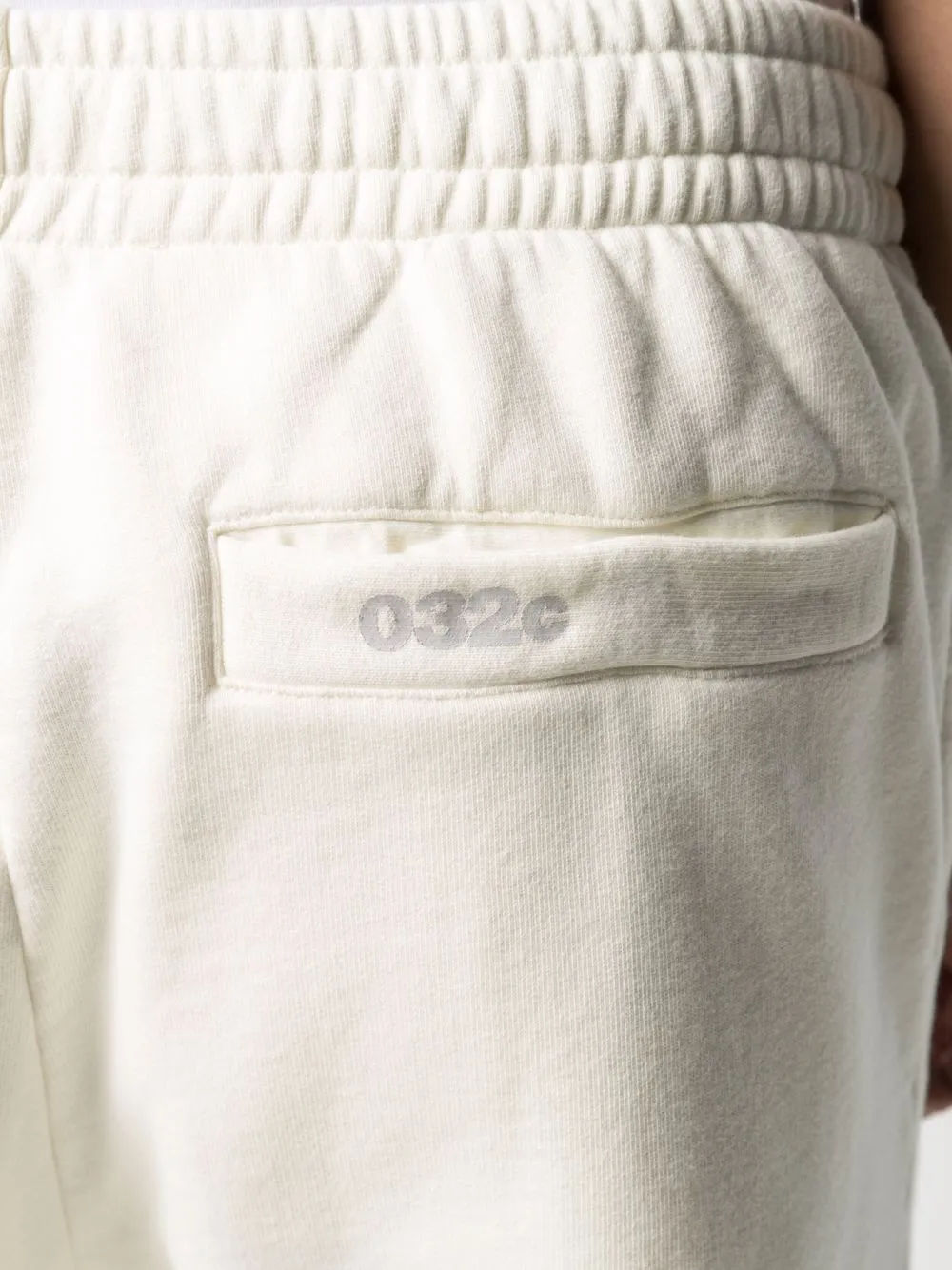 straight-leg logo cotton track pants
