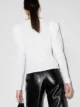 ROTATE Stevie square-neck long-sleeve top