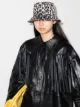 Image 2 of GANNI leopard print bucket hat