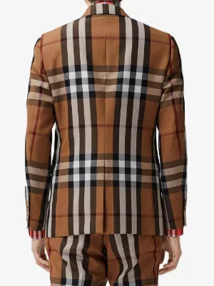 mens burberry navy blazer