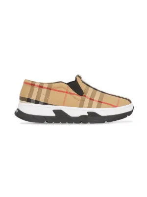 burberry sandals kids grey