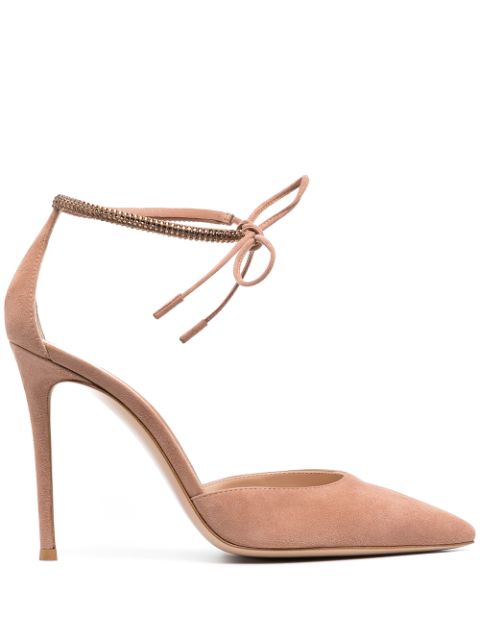 Gianvito Rossi ankle-tie pointed pumps Women