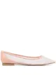 Image 1 of Stuart Weitzman Tasha sheer ballerinas
