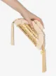 Rosantica Clutch mit Kristallen