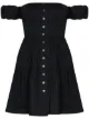 Image 1 of STAUD Elio off-shoulder minidress