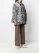 Suprema reversible leather coat