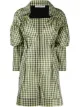 Image 1 of Philosophy Di Lorenzo Serafini check print plunge-neck playsuit