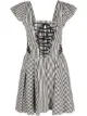 Image 1 of Philosophy Di Lorenzo Serafini lace-up detail dress
