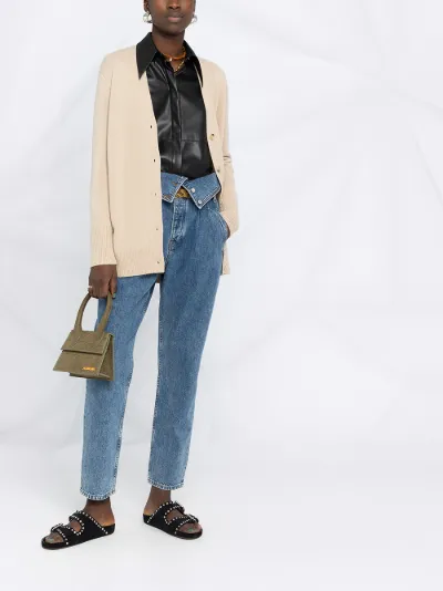 foldover waist jeans | RE/DONE | Eraldo.com