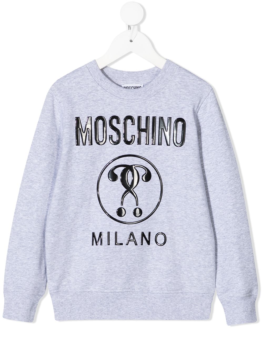 фото Moschino kids толстовка с логотипом