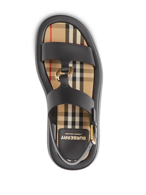 burberry chain sandals