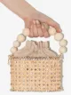 Rosantica Holli Vienna wicker mini bag