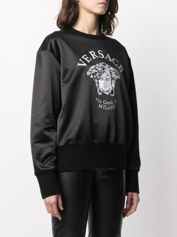 Versace Embroidered Medusa Logo 