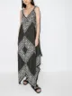 Image 2 of See by Chloé Portobello draped asymmetric dress