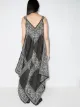 See by Chloé Portobello draped asymmetric dress