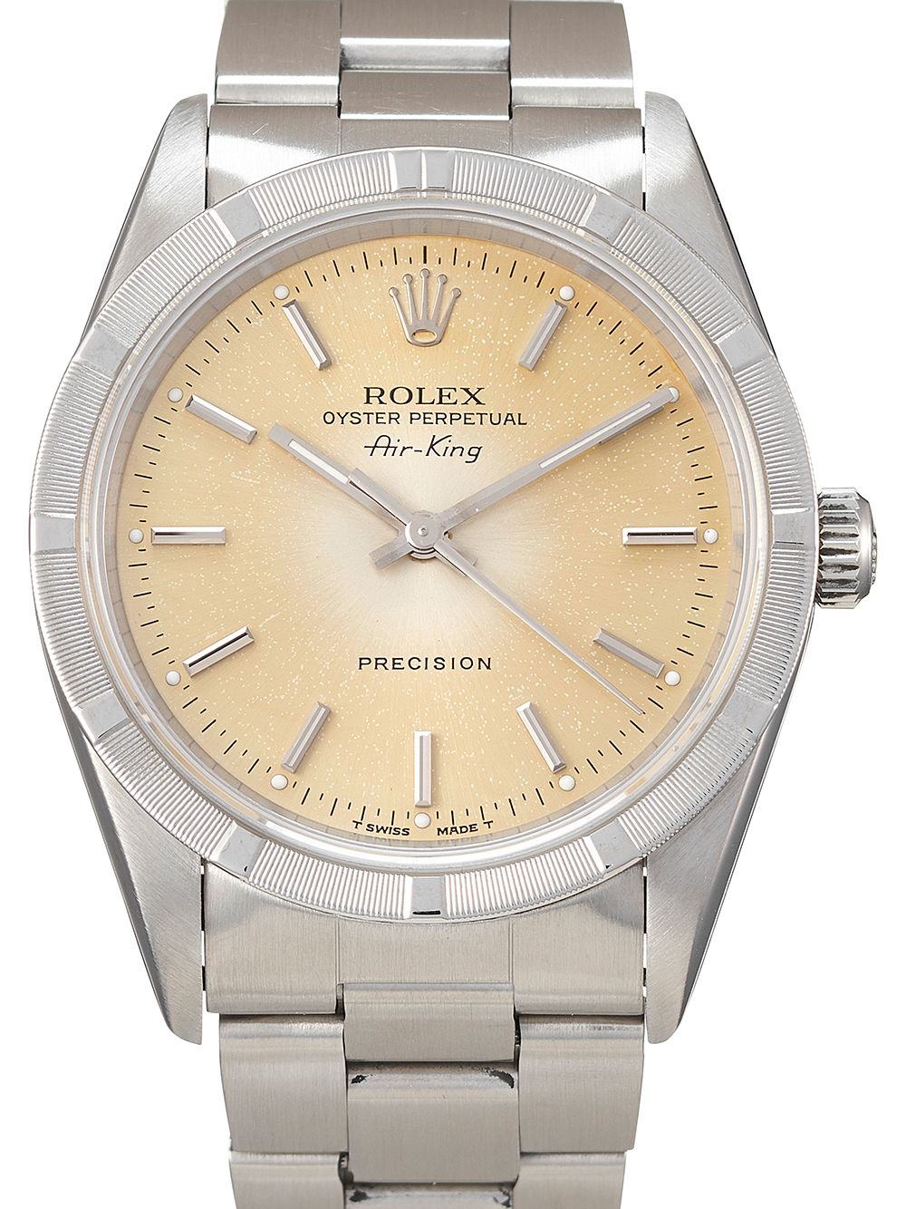 фото Rolex наручные часы air-king precision pre-owned 34 мм 1997-го года