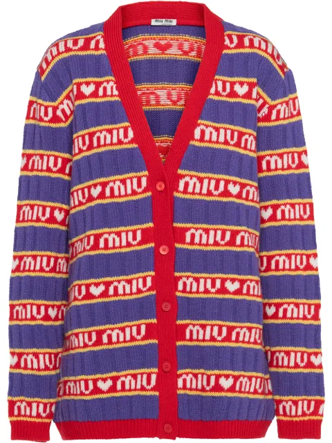 tu red cardigan