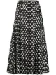 Image 1 of Victoria Beckham fruit-print mid-length skirt