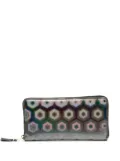 Comme Des Garçons Wallet geometric-print continental wallet - Black