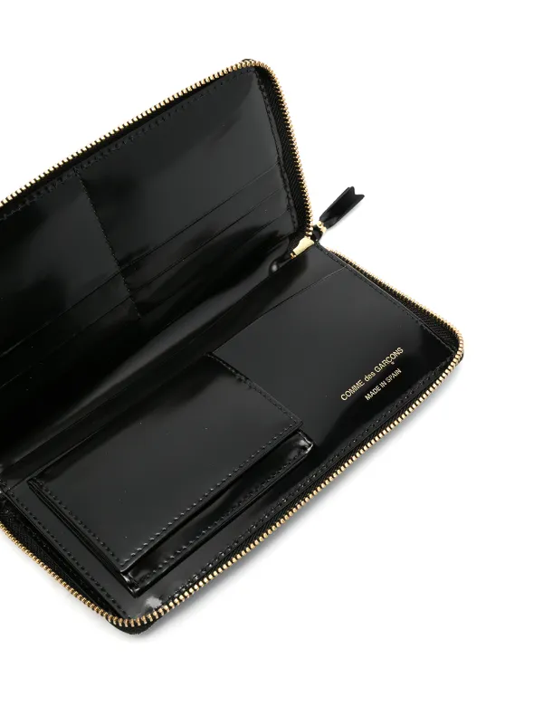 Comme Des Gar ons Wallet geometric print Continental Wallet Farfetch