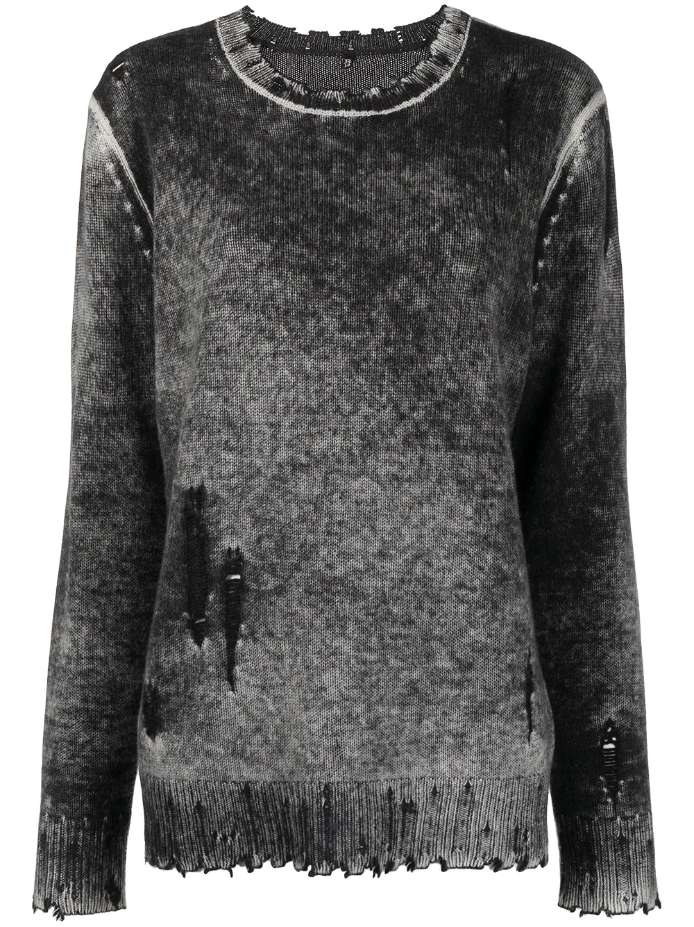 R13 кашемировый джемпер с вышивкой 92782₽