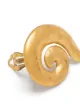 Yves Saint Laurent Pre-Owned Swirl clip-on earrings