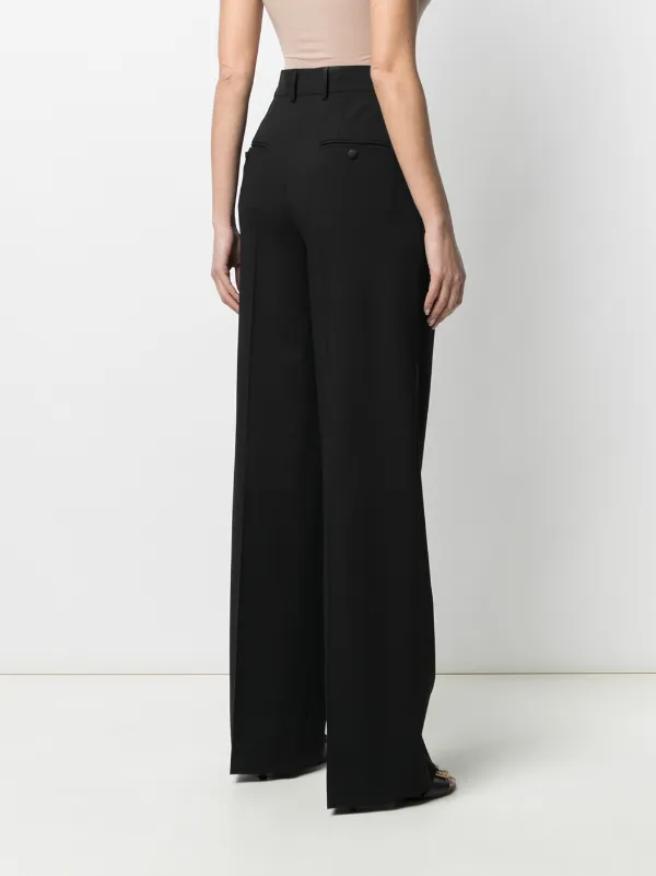 Dolce & Gabbana high-waisted wide-leg Trousers | Black